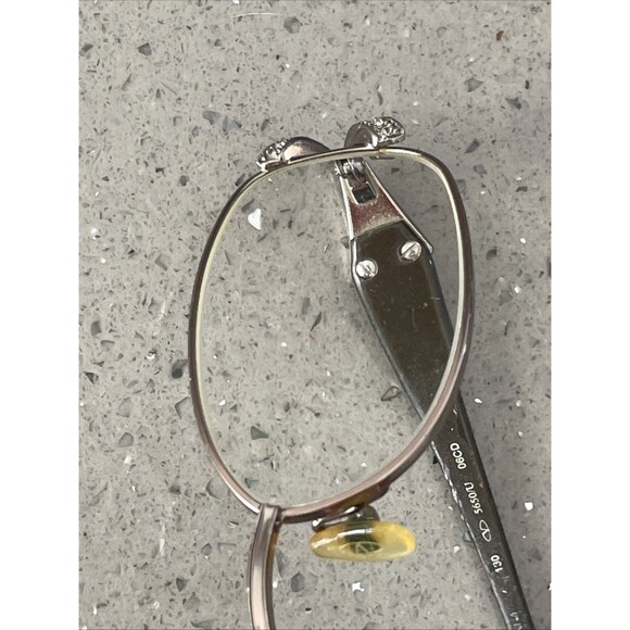 Valentino Eyeglasses Frames Only 5650/U 06CD 54-18-130 Silver Black Italy - Picture 14 of 14